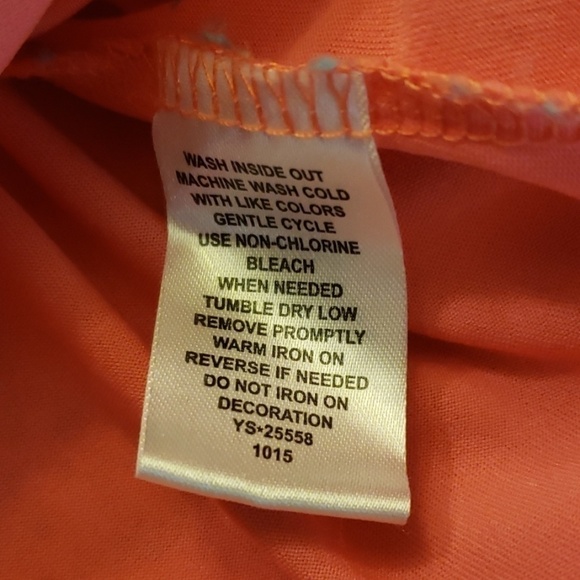 One Step Up Girls Peach Lace Hi-Lo Wrap Dress EUC - Picture 3 of 9